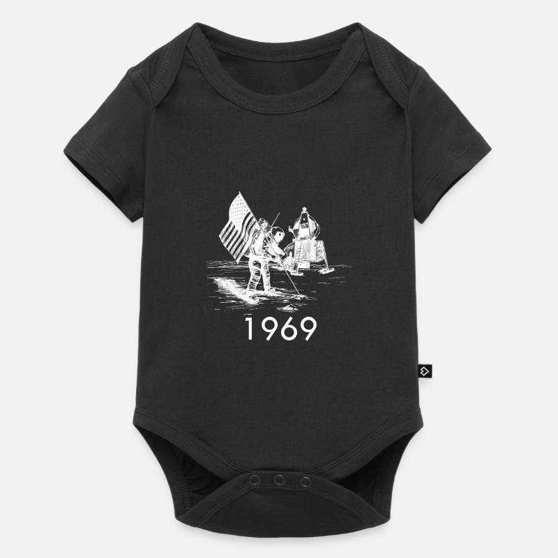 Moonlanding 1969 - Body à manches courtes Premium Bébé - noir