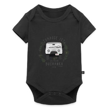 UAZ - Zuhause ist, wo meine Buchanka steht (weiss) - Baby Premium Kurzarmbody - Schwarz - Vorne