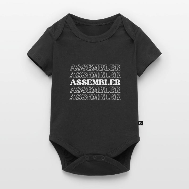 Assembler Fabricator Assembler Constructor Maker Baby Premium short-sleeve bodysuit