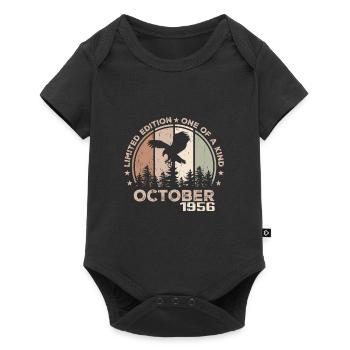 Incomparable since October 1956 68 Anniversary - Baby Premium short-sleeve bodysuit - black - Front