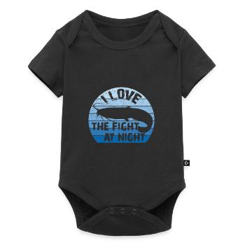 Welsangeln | Waller | Fight - Baby Premium Kurzarmbody - Schwarz - Vorne