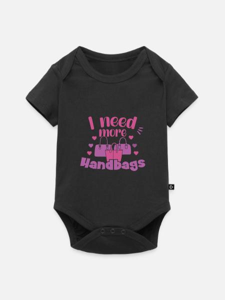I need more Handbags / Handbag Shopping - Baby Premium short-sleeve bodysuit - black