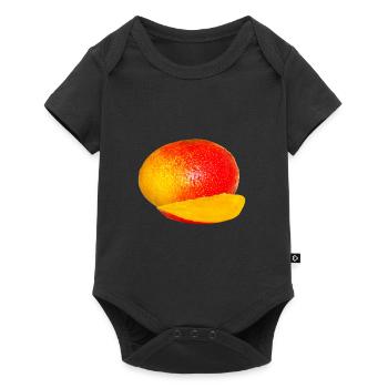 veggie Veggie mangue fruits18 - Body à manches courtes Premium Bébé - noir - Devant