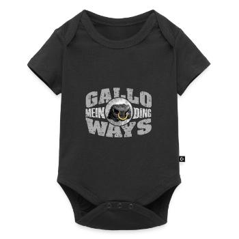 Galloway est ma chose | Galloway - Body à manches courtes Premium Bébé - noir - Devant