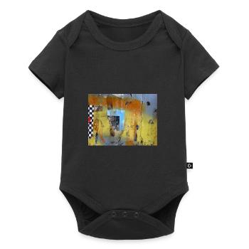 StreetArt from Cologne / Cologne Ehrenfeld # 1 - Baby Premium short-sleeve bodysuit - black - Front