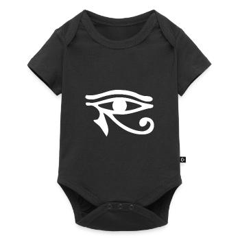 Symbole égyptien - Eye Of Horus 2 - Body à manches courtes Premium Bébé - noir - Devant