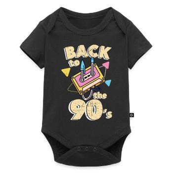 90s 90s - Baby Premium short-sleeve bodysuit - black - Front