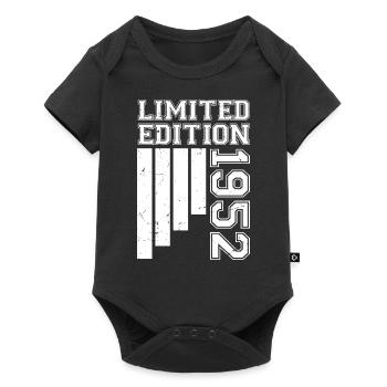 1952 Anniversary Born in 1952 Limited Edition - Baby Premium short-sleeve bodysuit - black - Front