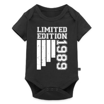 1989 Anniversary Born in 1989 Limited Edition - Baby Premium short-sleeve bodysuit - black - Front