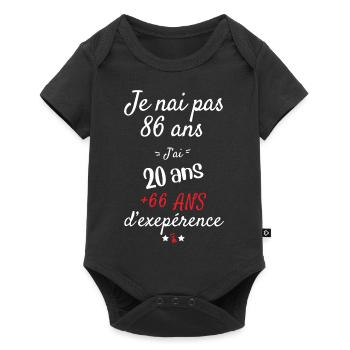 I don't have 86 years old birthday present - Baby Premium short-sleeve bodysuit - black - Front
