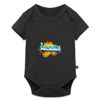 LENNY Graffiti - Baby Premium short-sleeve bodysuit - black - Front