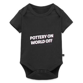 Poterie - Body à manches courtes Premium Bébé - noir - Devant