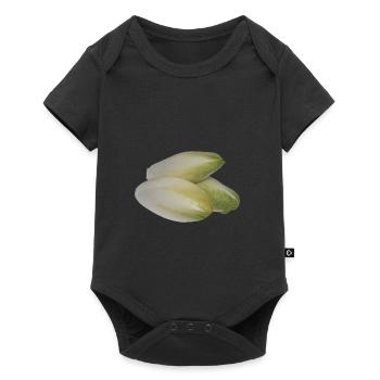 salad salad lettuce halloween vegetables vegetables12 - Baby Premium short-sleeve bodysuit - black - Front