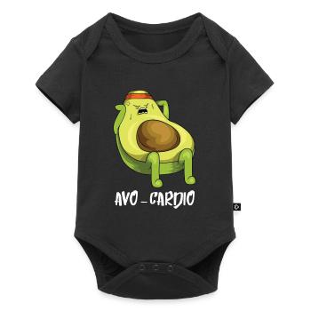 Diète minceur motivation de remise en forme - Body à manches courtes Premium Bébé - noir - Devant