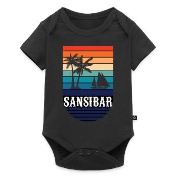 Tanzanie Tanzanie Cadeau pour les Tanzaniens Tanzanie - Body à manches courtes Premium Bébé - noir - Devant