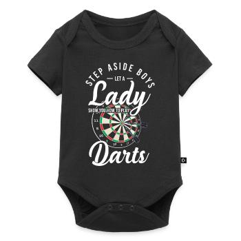 Dart - Body à manches courtes Premium Bébé - noir - Devant