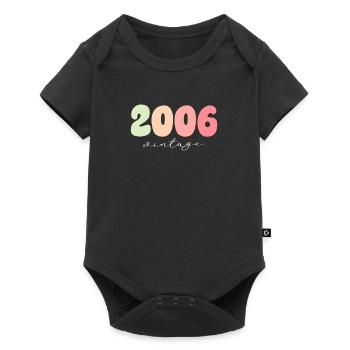 Millésime Millésime 2006 Anniversaire - Body à manches courtes Premium Bébé - noir - Devant