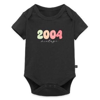Millésime Millésime 2004 Anniversaire - Body à manches courtes Premium Bébé - noir - Devant