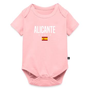 Alicante, Espagne - Body à manches courtes Premium Bébé - rose - Devant
