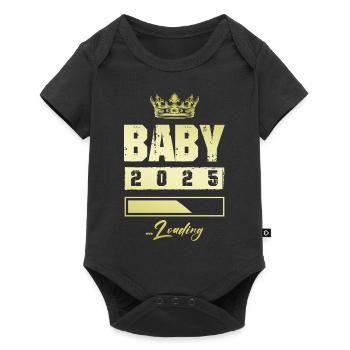 Baby 2025 Loading - Baby Premium short-sleeve bodysuit - black - Front