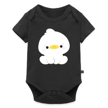 Cute Duck - Baby Premium short-sleeve bodysuit - black - Front
