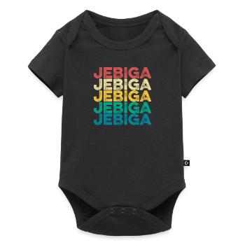 Jebiga rôti Yougoslavie disant Balkan Yugo - Body à manches courtes Premium Bébé - noir - Devant