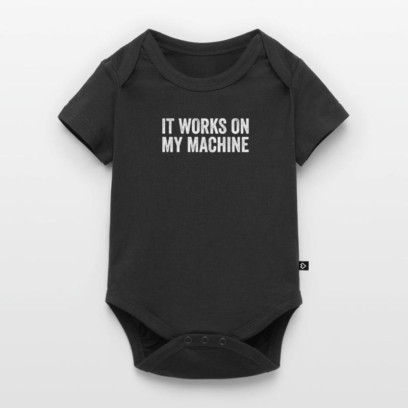 Citation d'humour de code de développeur drôle de programmeur Body à manches courtes Premium Bébé
