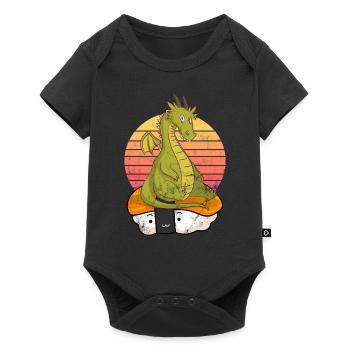 Sushi Dragon - Body à manches courtes Premium Bébé - noir - Devant