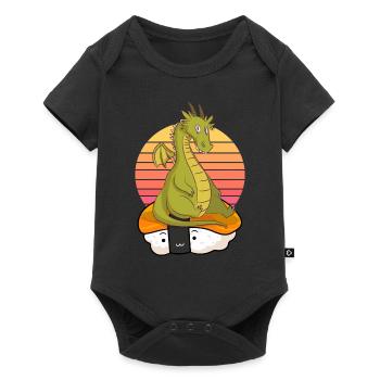 Sushi Dragon - Body à manches courtes Premium Bébé - noir - Devant