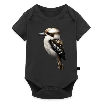 Kookaburra sucré - Body à manches courtes Premium Bébé - noir - Devant