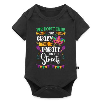 Party New Orleans Chains Music - Body à manches courtes Premium Bébé - noir - Devant