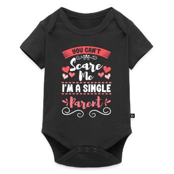 Parent, Child, Father's Day, Responsibility - Baby Premium short-sleeve bodysuit - black - Front