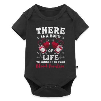Blood Lifesaver Community Thank You - Baby Premium short-sleeve bodysuit - black - Front