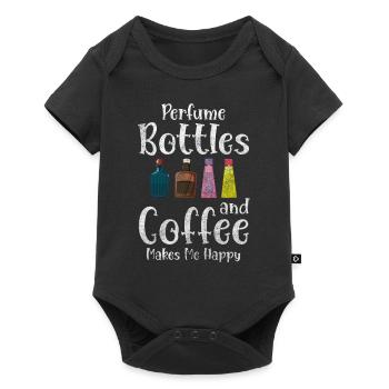 Parfum Beauté Soins - Body à manches courtes Premium Bébé - noir - Devant