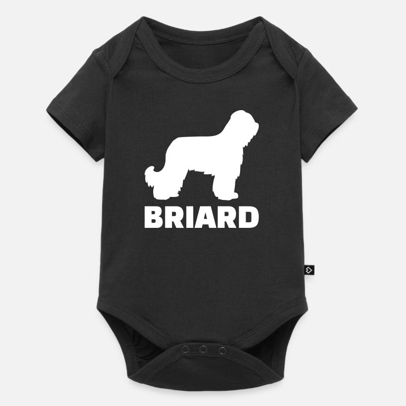 Briard - Body à manches courtes Premium Bébé - noir