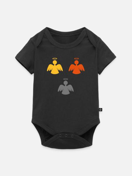 Engel - Baby Premium Kurzarmbody - Schwarz