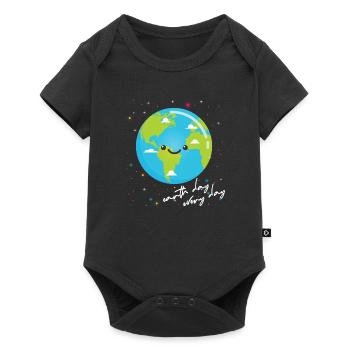 Earth Day Shirt Kids Women Men Happy Earth Day - Baby Premium short-sleeve bodysuit - black - Front