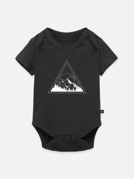 marche - Body à manches courtes Premium Bébé - noir