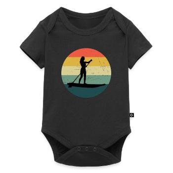 Stand up Paddleboard Hommes Stand up Paddle Board - Body à manches courtes Premium Bébé - noir - Devant