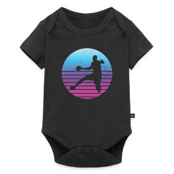 Handball Games Handball Women Men Handball - Baby Premium short-sleeve bodysuit - black - Front