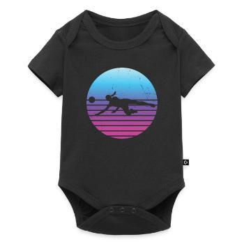Men's volleyball players Volleyball games Volleyballsp - Baby Premium short-sleeve bodysuit - black - Front