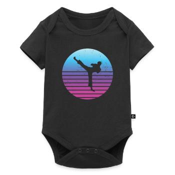 Kickboxer Boxing Kickboxing Femmes Kickboxing - Body à manches courtes Premium Bébé - noir - Devant