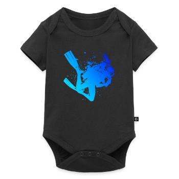 Plongeuse Libre Scuba Diver Femmes Scuba Diver - Body à manches courtes Premium Bébé - noir - Devant