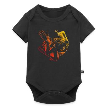 Plongée sous-marine Diver Ladies Diving Free Dive - Body à manches courtes Premium Bébé - noir - Devant