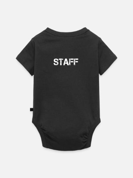 Personnel Équipage Personnel Équipe personnelle Bande Sécurité - Body à manches courtes Premium Bébé - noir