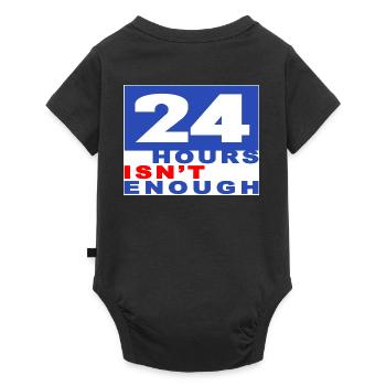 Comfort T-Shirt 24 hours - Baby Premium Kurzarmbody - Schwarz - Hinten