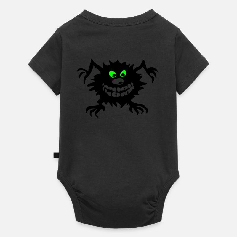 Monster - Eater - Baby Premium Kurzarmbody - Schwarz
