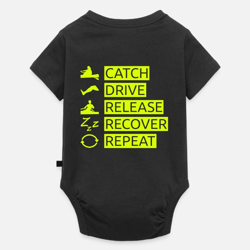 Der Ruderschlag | Rowing - Baby Premium Kurzarmbody - Schwarz