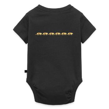 Armadillo - Body à manches courtes Premium Bébé - noir - Dos