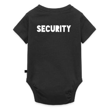 Sécurité - Body à manches courtes Premium Bébé - noir - Dos